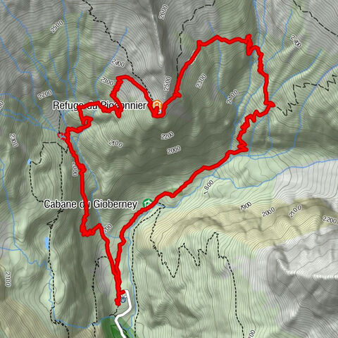 Refuge du Gioberney - Regufe du Pigeonier - Gioberney