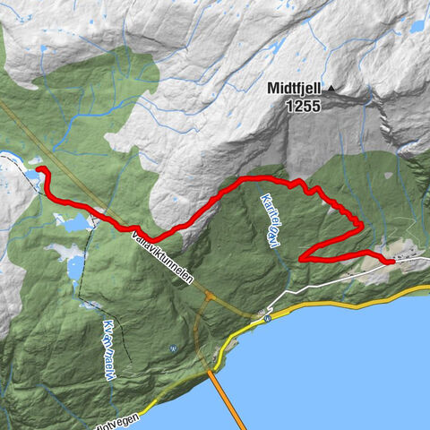 Von Hallanger nach Dalsete