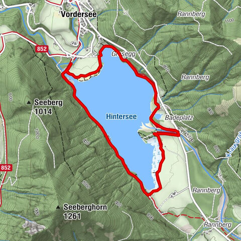 Idyllic Hintersee Rund