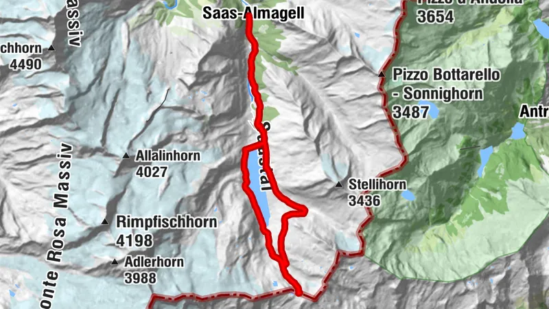 Mattmark - Monte Moro Trail