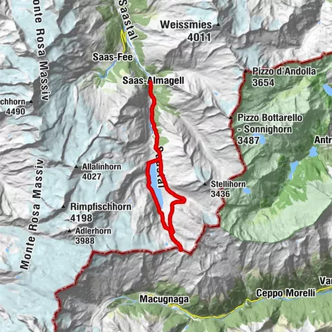 Mattmark - Monte Moro Trail