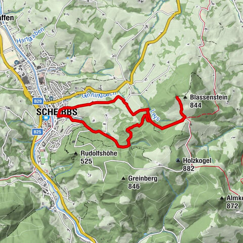 Auf den Blassenstein