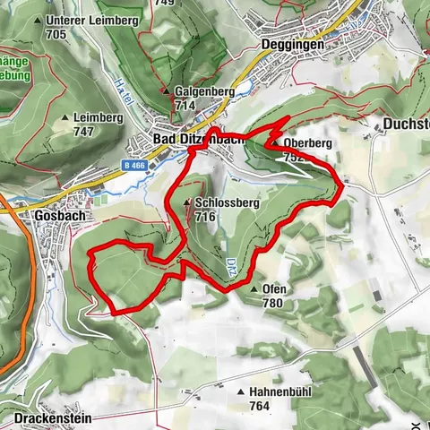 Löwenpfad "Höhenrunde" - Hiltenburg and the Albtrauf in its purest form