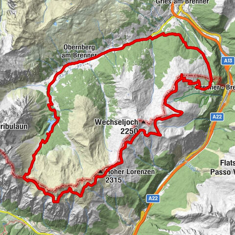 Grenztour über Portjoch