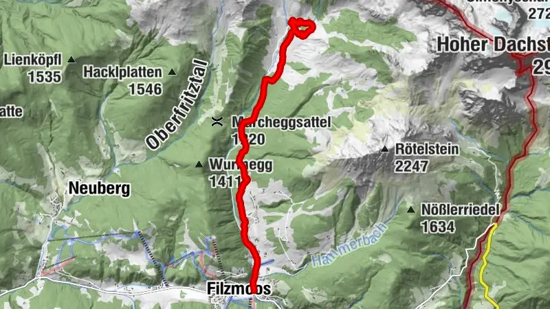 Hofalm nature and hiking trail