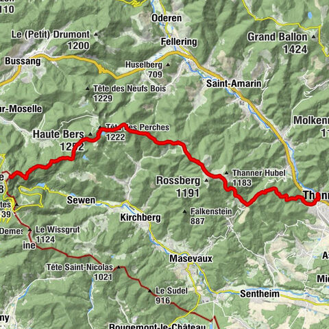 Crossing the Vosges Mountains - Stage 17 - Thann - Ballon d'Alsace