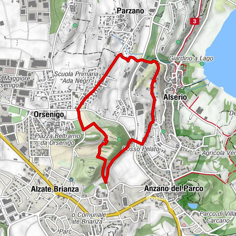 La collina di Orsenigo