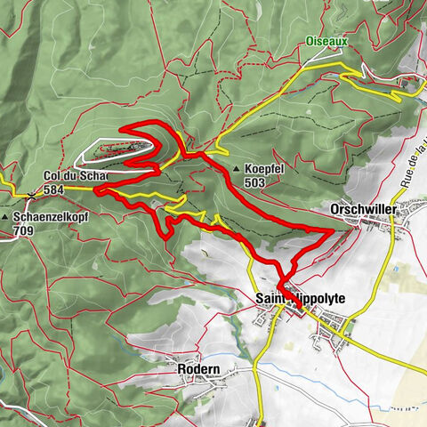Tour Haut-Koenigsnourg de St Hypolite