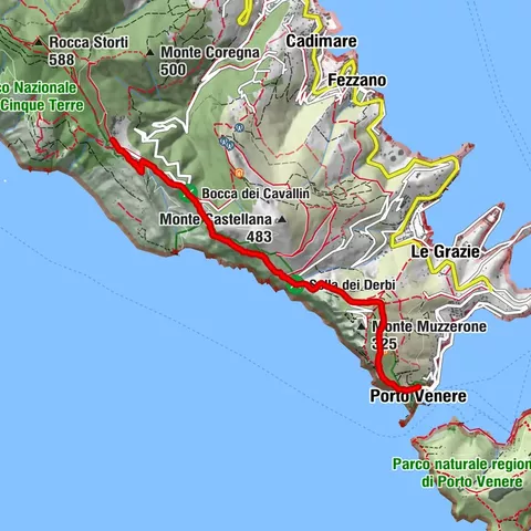 SP_04 Portovenere –  Muzzerone - Campiglia