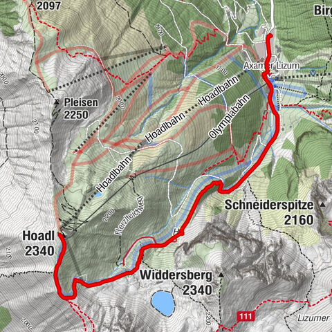 Axams Hoadlgipfl, Tirol/Österreich