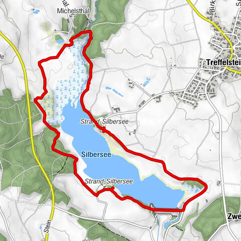 Rundweg um den Silbersee