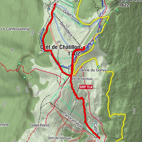 Le cret chatillon