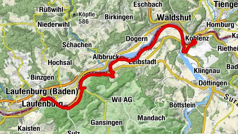 Columban Way Stage 3: Laufenburg – Koblenz