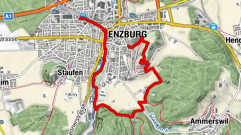 Fünfweiher and Museum Burghalde
