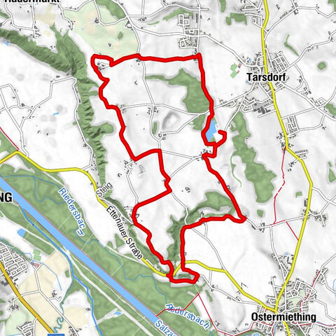 Wanderung zum Coloradosee und an der Salzachstufe Ettenau
