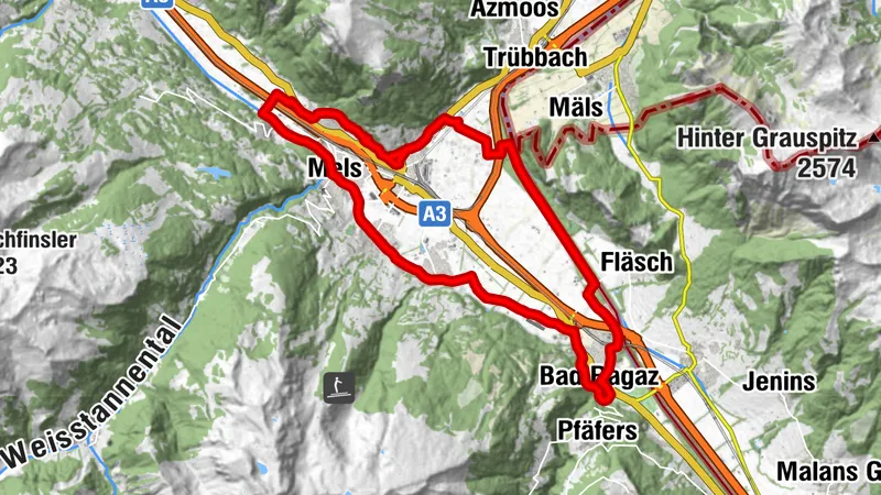 E-Bike Pleasure Route Sarganserland