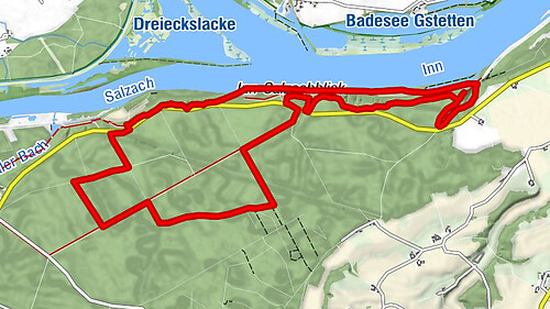 Wanderung Salzach-Inn Blick