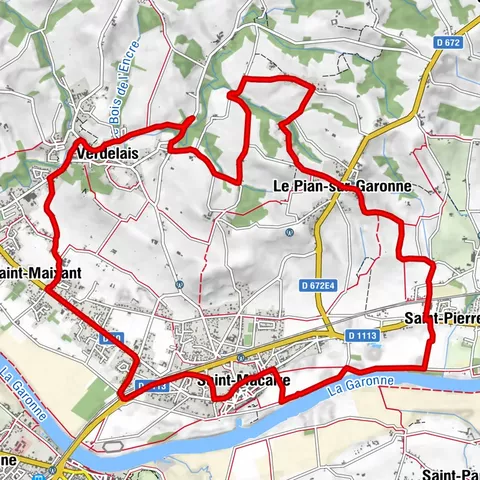 Boucle vélo n°08 Côteaux de Saint-Macaire