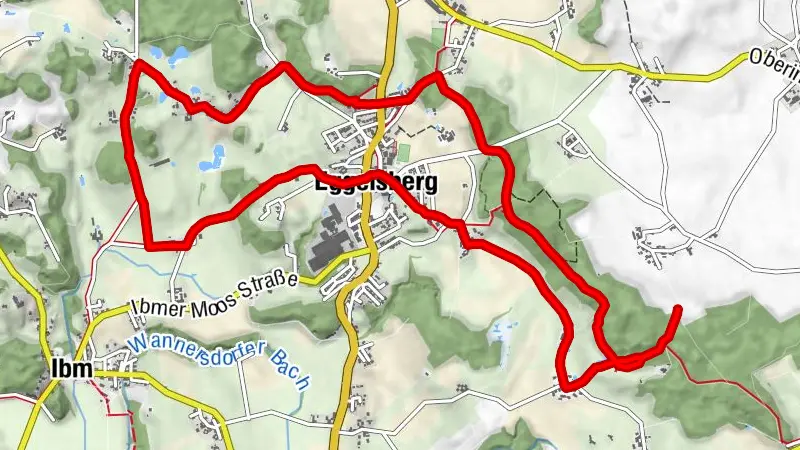Eggelsberg - erweiterter Gletscherrandweg