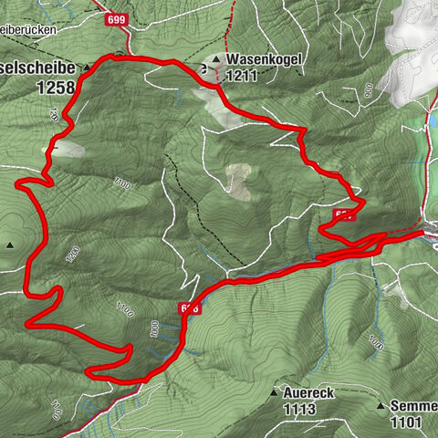 Holzeralm and Koglkopf (from Bad Wiessee)