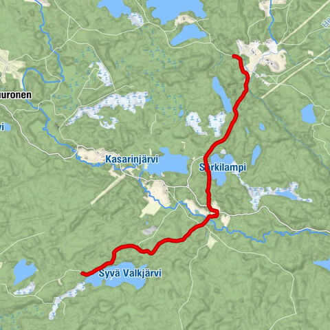 Hostika Salpalinja route, Lappeenranta