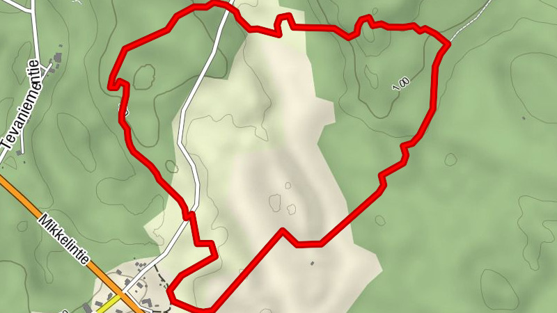 Repovuori nature trail, Lemi
