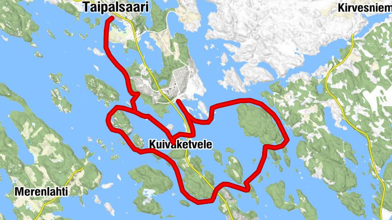 Kuivaketvele Tour, Taipalsaari - Lappeenranta