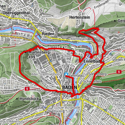 Chänzeli -Tour: Eine Panorama - Stadtwanderung