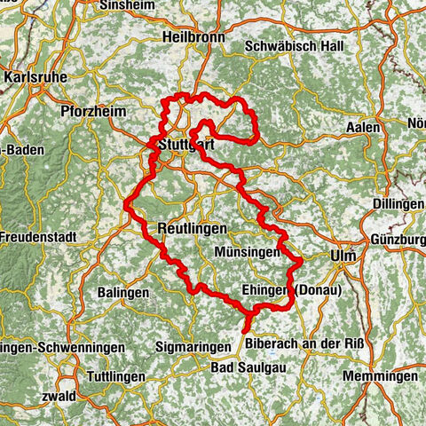 Neckar valley/Swabian Alb | German Timber-Frame Road: Circular route Neckar valley/Swabian Alb