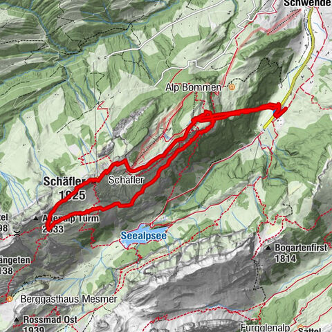 Wasserauen-Schäfler-Altenalp-Wildkirchli (20.8.2021)