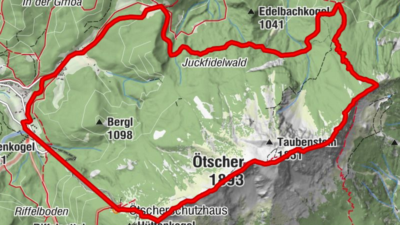 Lackenhof ÖTSCHER Rauer Kamm 19.10.2014