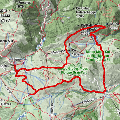Compatsch - Piz - Saltria - Joch - Compatsch