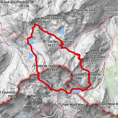 Les cols du Grand-St-Bernard