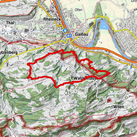 Wunderschöne Runde Walzenhausen