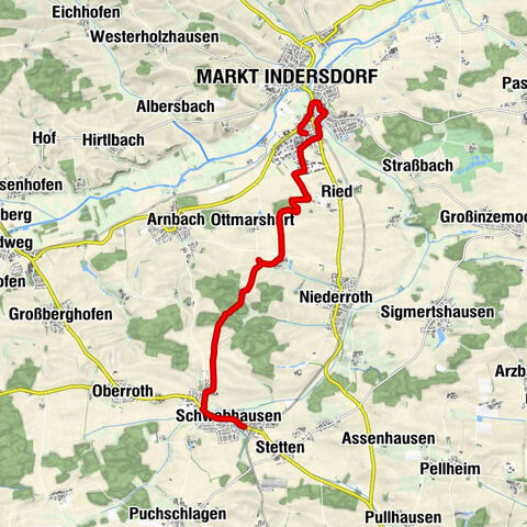 Von Schwabhausen bis Markt Indersdorf