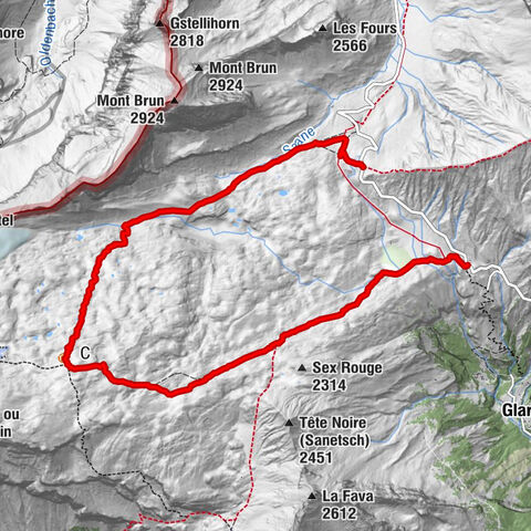 Tour des lapiaz de Zanfleuron
