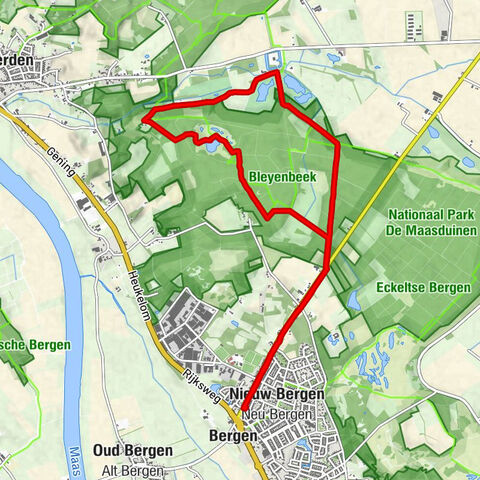 Centrumrondje kasteelruïne