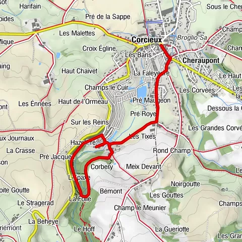 Vichibure and the Vallon de La Folie