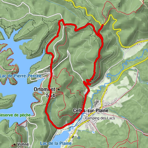 Panoramic loop of the Plaine valley