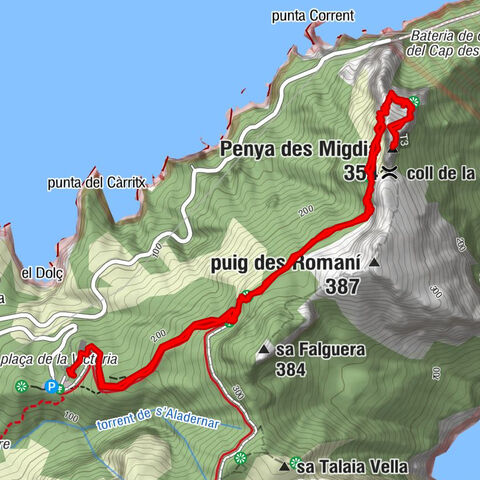 Eremita de la Victoria/Penya de Migdia