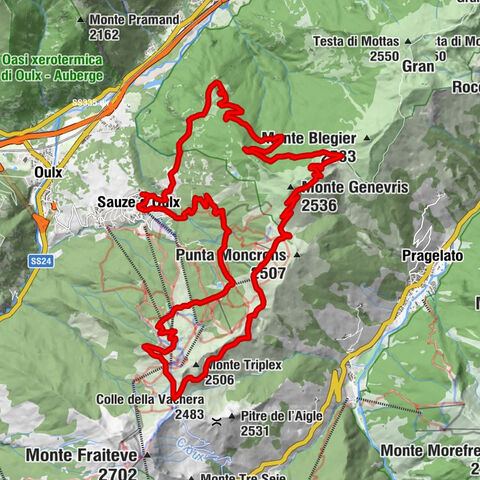 La Via dei Saraceni (Sauze d'Oulx)