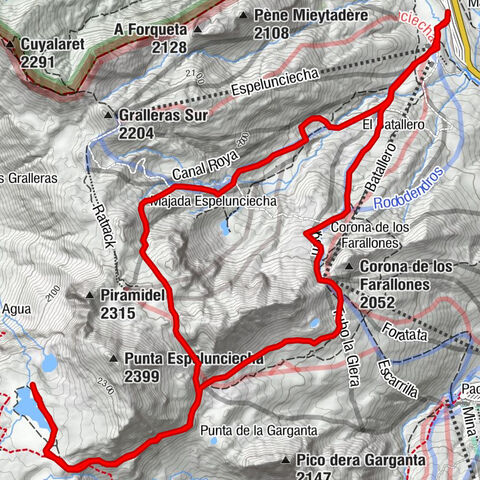 Ibon de anayet desde portalet