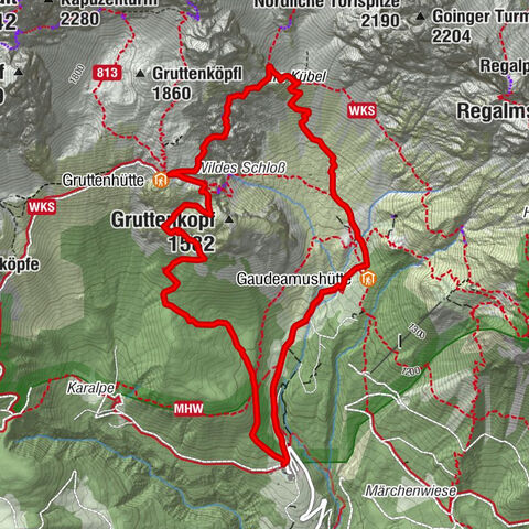 Jubiläumssteig Kaisergrbirge