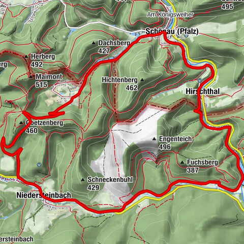 Cross-border bike route "Smugglers' route"