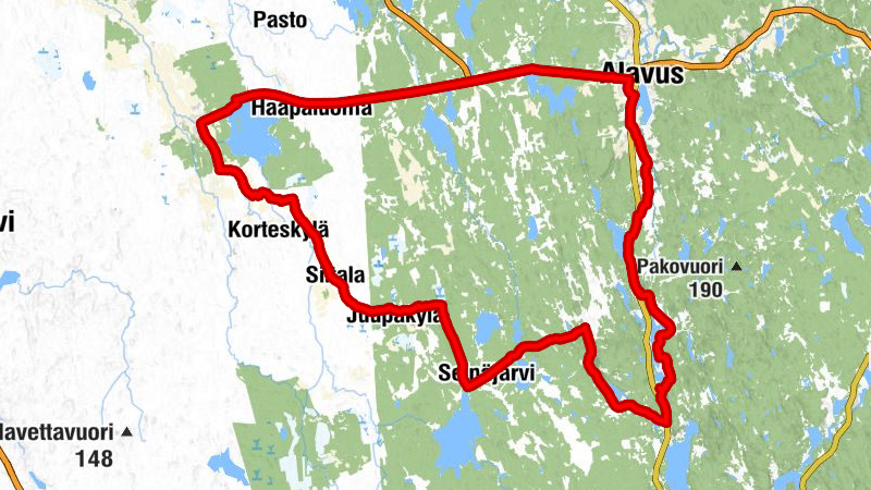 Southern South Ostrobothnia circular route