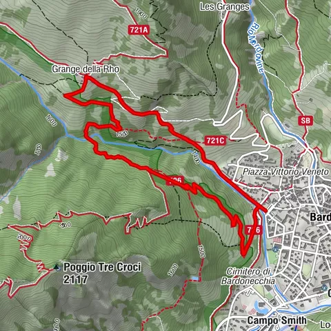 BARDONECCHIA Walter Bonatti Path - Grange della Rho