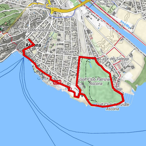 Ascona Lakeside Route (SwitzerlandMobile 653)