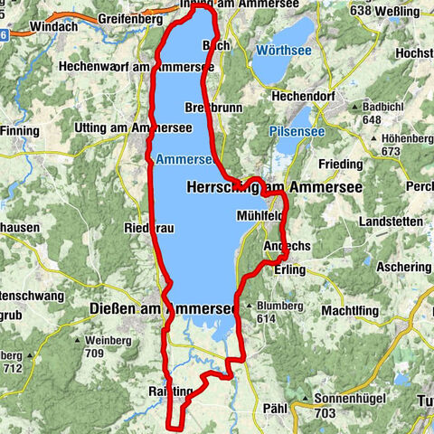 Ammersee Umrundung