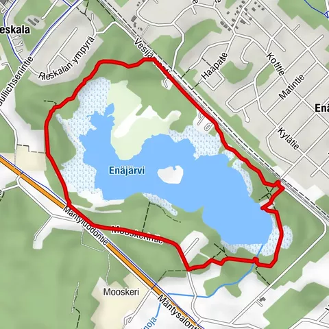 Enäjärven kierros, Pori