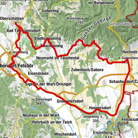 Südburgenländischer Bahntrassen-Radweg